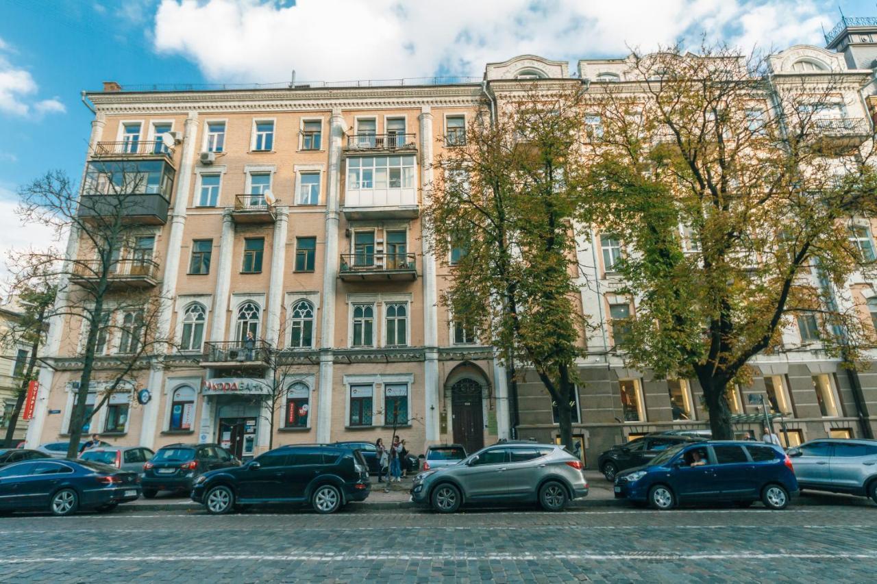 Квартира На Золотых Воротах, Центр Kyjev Exteriér fotografie
